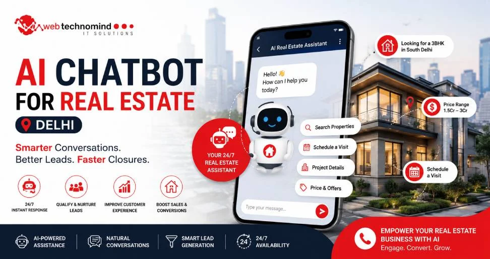 AI Chatbot for Real Estate Delhi