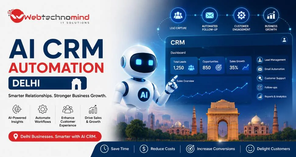 AI CRM Automation Delhi