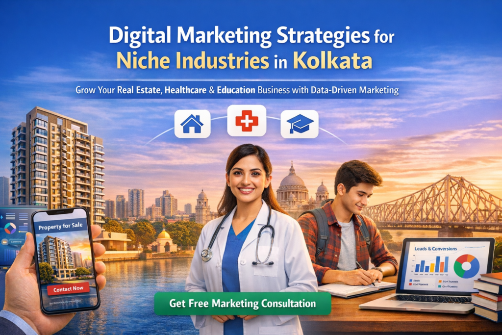 Digital Marketing Strategies for Niche Industries (Real Estate, Healthcare & Education)