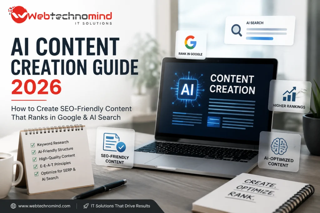 AI Content Creation Guide 2026: How to Create SEO-Friendly Content That Ranks in Google & AI Search
