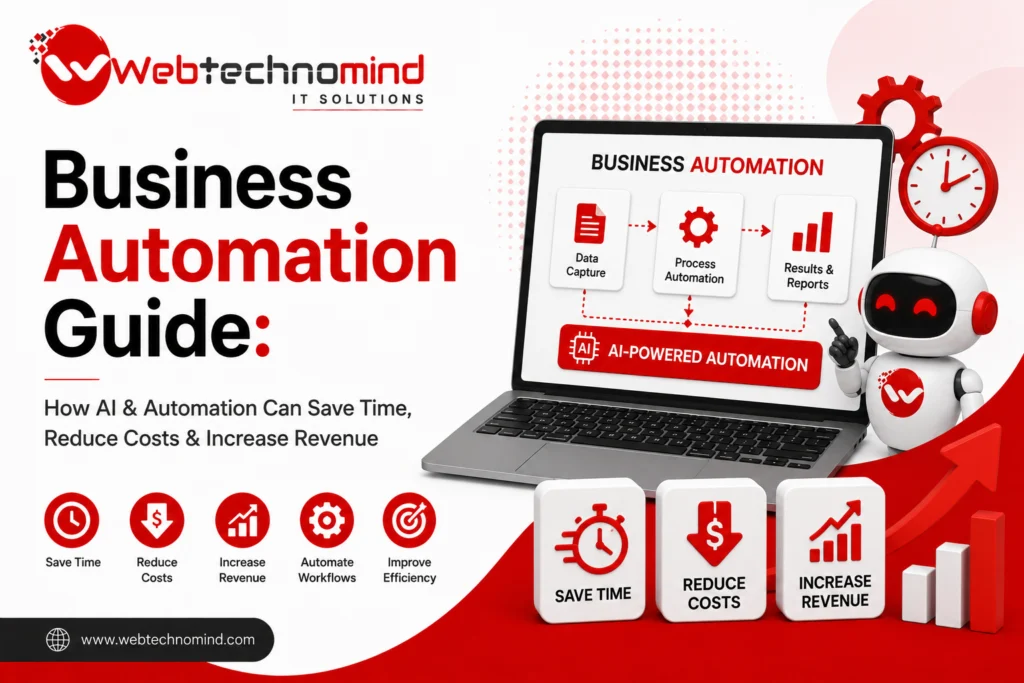 Business Automation Guide: How AI & Automation Can Save Time, Reduce Costs & Increase Revenue