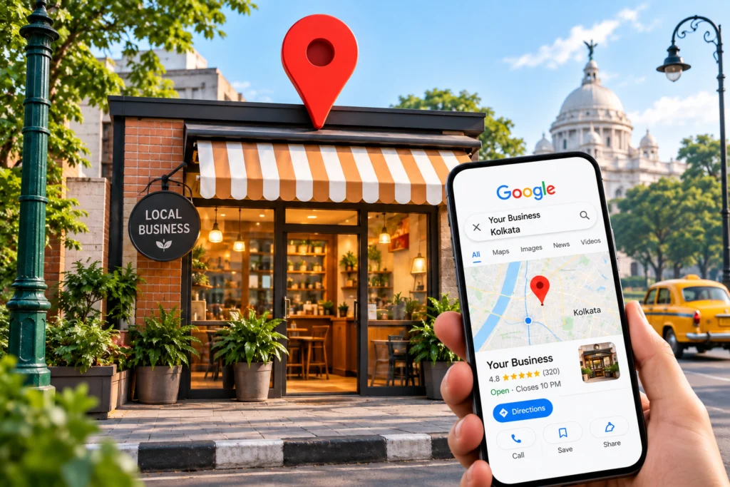 How to Rank Your Business on Google Maps in Kolkata