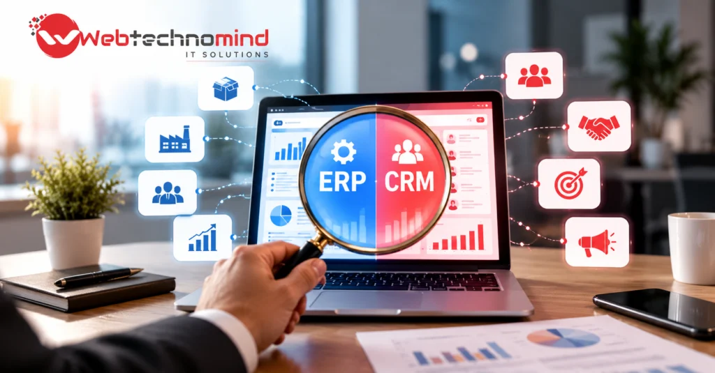 Best CRM & ERP Software Development in Kolkata: Transform Your Business with Webtechnomind
