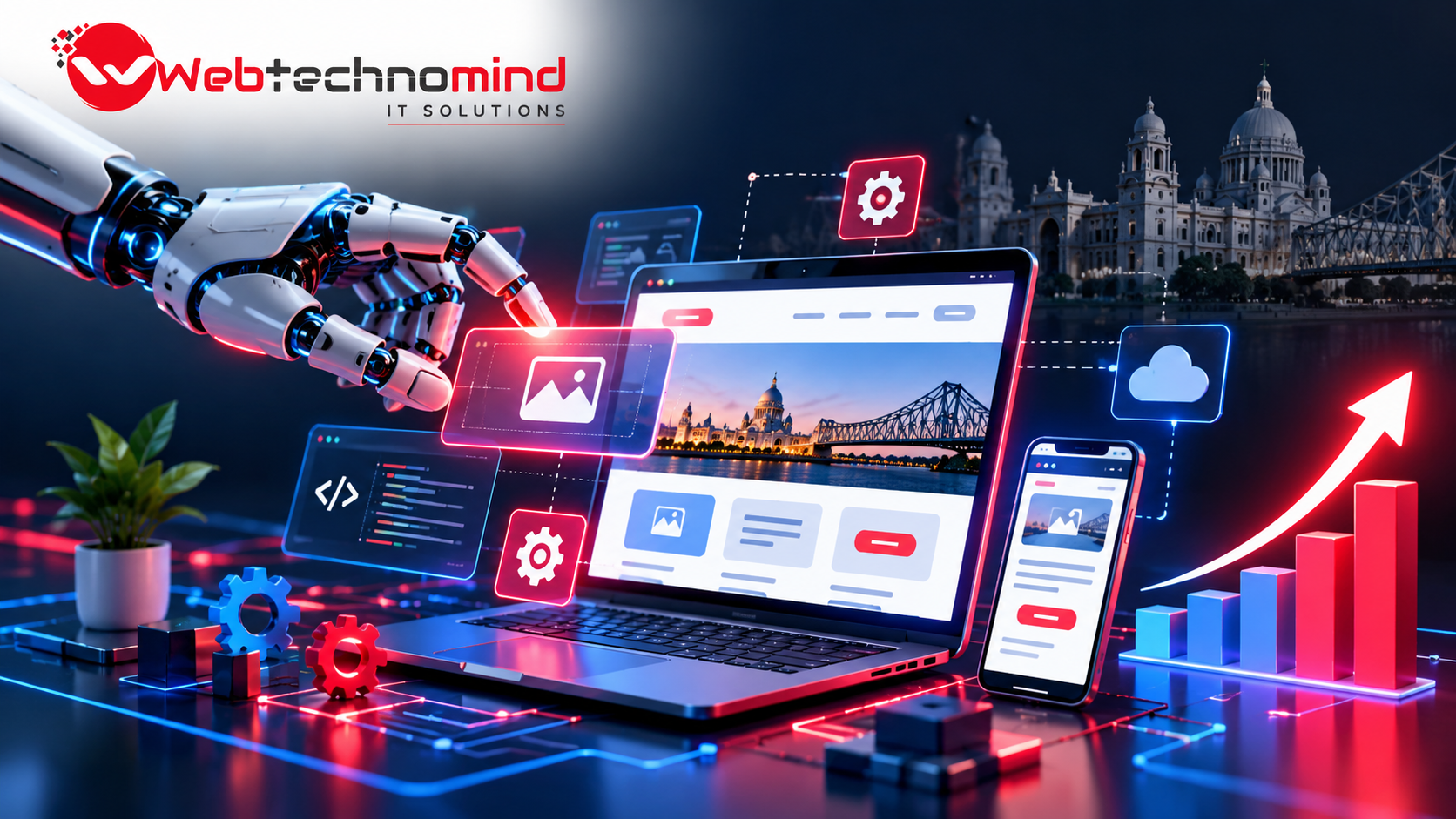 Custom Website Development Company in Kolkata | Webtechnomind