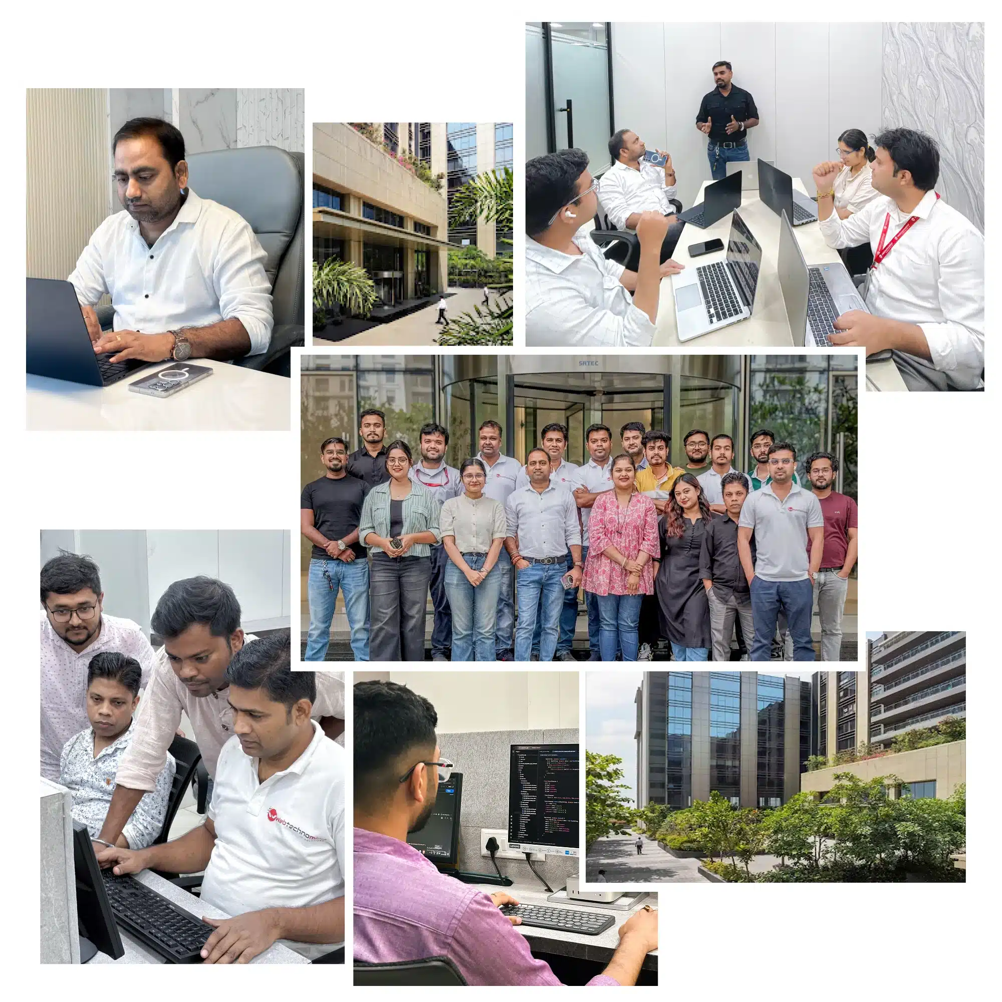 Webtechnomind Team Collage