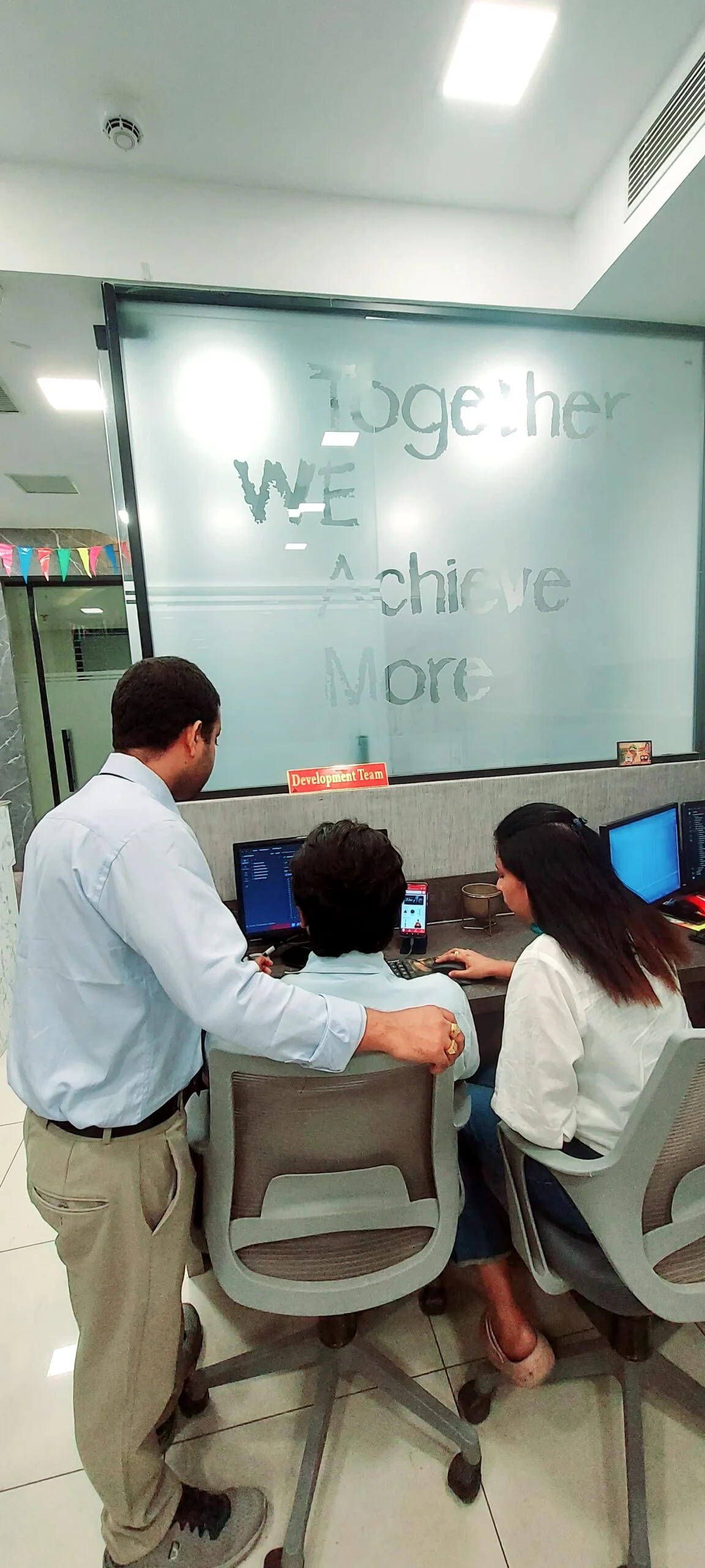 Development Team at Work